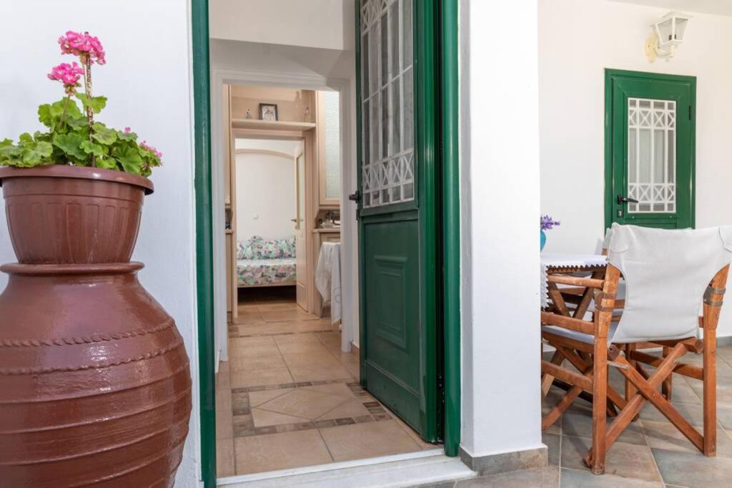 Vila Δροσιά Koronos Exteriér fotografie